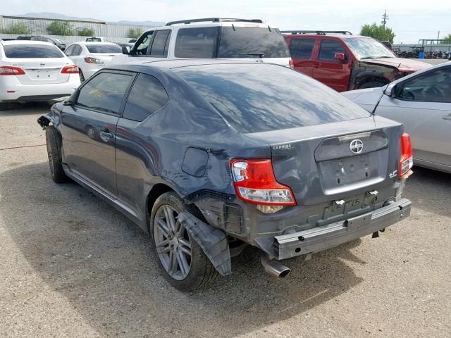 JTKJF5C79C3027671 - 2012 TOYOTA SCION TC გრაფიტი ფოტო 3