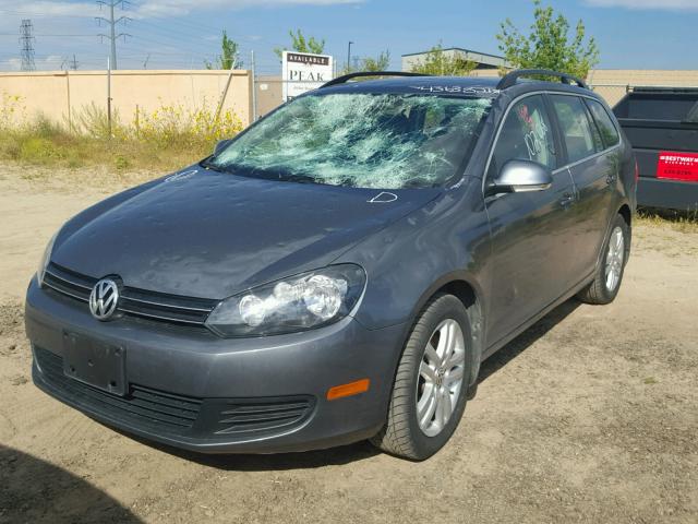 3VWPL7AJ2DM693921 - 2013 VOLKSWAGEN JETTA TDI SILVER photo 2