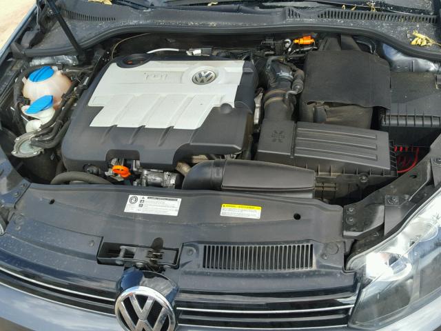 3VWPL7AJ2DM693921 - 2013 VOLKSWAGEN JETTA TDI SILVER photo 7