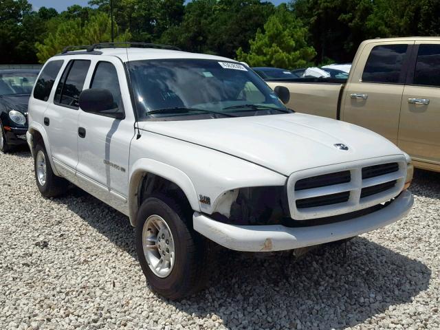 1B4HR28Y4YF116905 - 2000 DODGE DURANGO WHITE photo 1