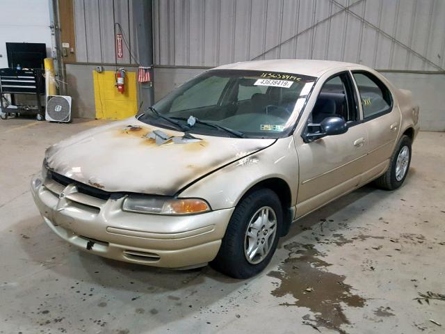 1B3EJ46X0YN256086 - 2000 DODGE STRATUS SE TAN photo 2