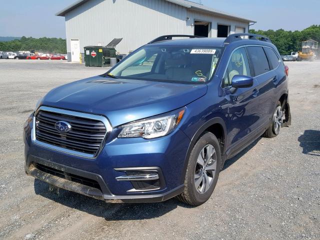 4S4WMAFD5K3402656 - 2019 SUBARU ASCENT PRE BLUE photo 2