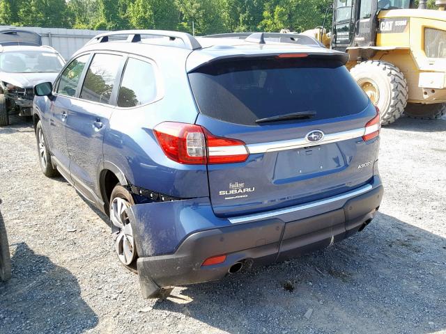 4S4WMAFD5K3402656 - 2019 SUBARU ASCENT PRE BLUE photo 3