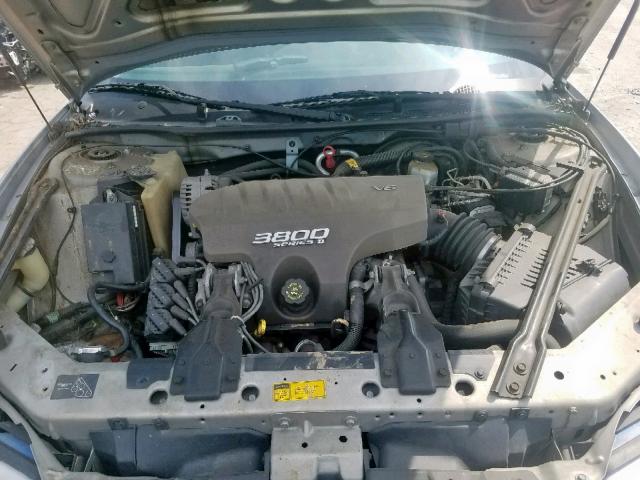 1G2WP52K5YF137188 - 2000 PONTIAC GRAND PRIX SILVER photo 7