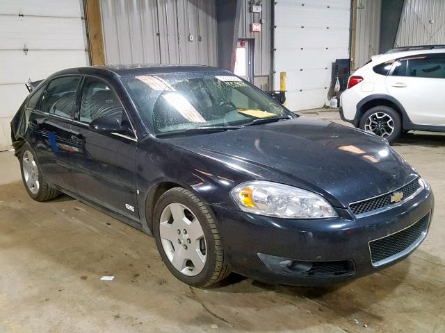 2G1WD58C779305076 - 2007 CHEVROLET IMPALA SUP შავი ფოტო 1