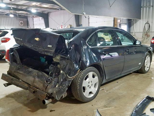 2G1WD58C779305076 - 2007 CHEVROLET IMPALA SUP შავი ფოტო 4