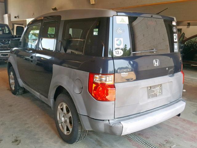 5J6YH28253L006094 - 2003 HONDA ELEMENT DX BLACK photo 9