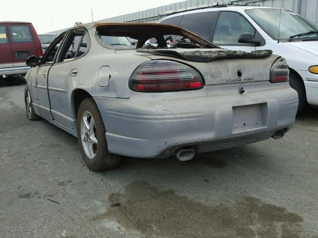 1G2WP52K4YF142656 - 2000 PONTIAC GRAND PRIX SILVER photo 3