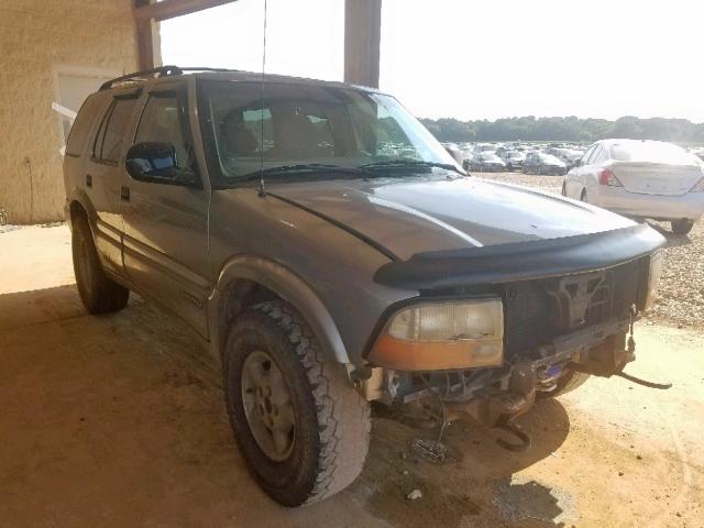 1GKDT13W0W2572525 - 1998 GMC ENVOY GRAY photo 1