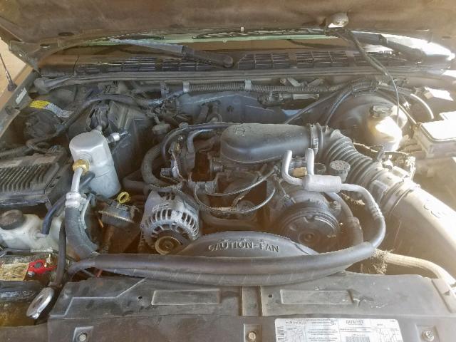 1GKDT13W0W2572525 - 1998 GMC ENVOY GRAY photo 7