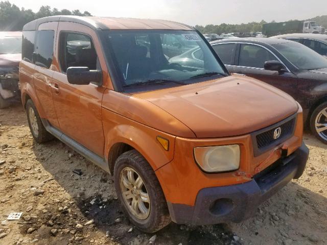 5J6YH287X6L009511 - 2006 HONDA ELEMENT EX ORANGE photo 1