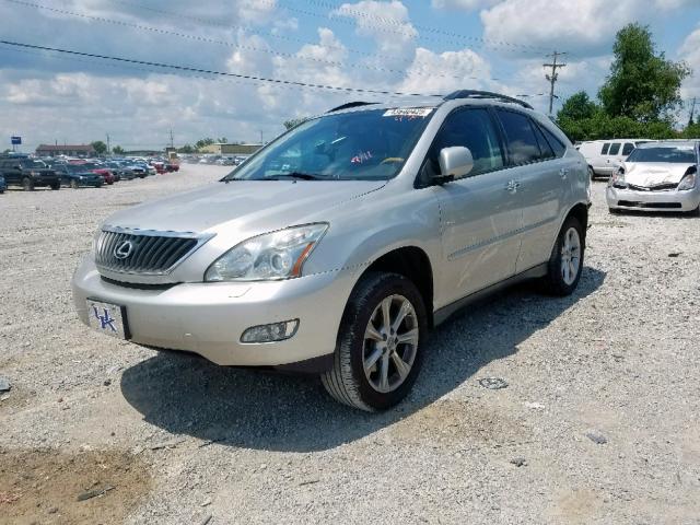 2T2HK31U38C064367 - 2008 LEXUS RX 350 SILVER photo 2