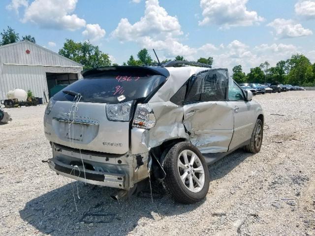 2T2HK31U38C064367 - 2008 LEXUS RX 350 SILVER photo 4