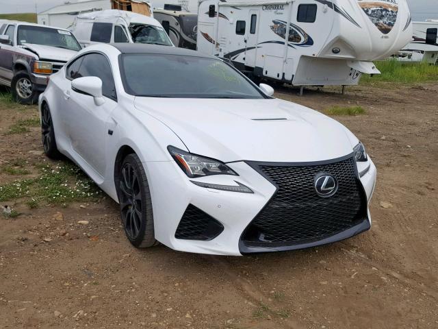 JTHHP5BC0F5002862 - 2015 LEXUS RC-F WHITE photo 1