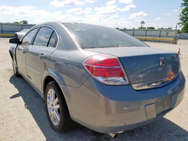 1G8ZS57N68F131162 - 2008 SATURN AURA XE BLUE photo 3