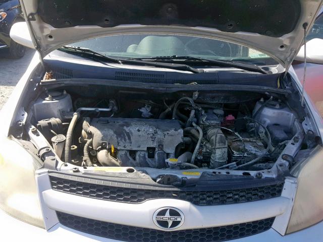 JTKKT624365015549 - 2006 TOYOTA SCION XA SILVER photo 7