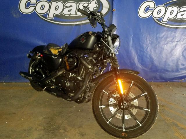 1HD4LE212KC422153 - 2019 HARLEY-DAVIDSON XL883 N BLACK photo 1