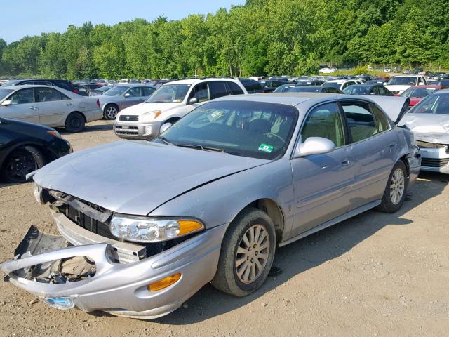 1G4HP52K15U230121 - 2005 BUICK LESABRE CU SILVER photo 2