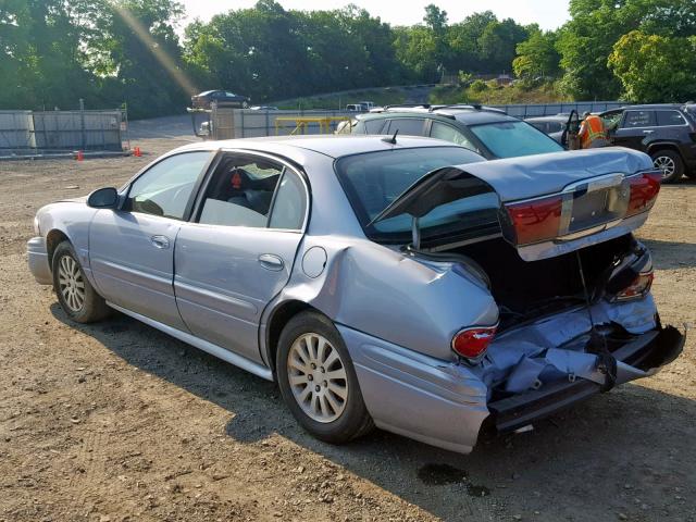 1G4HP52K15U230121 - 2005 BUICK LESABRE CU SILVER photo 3