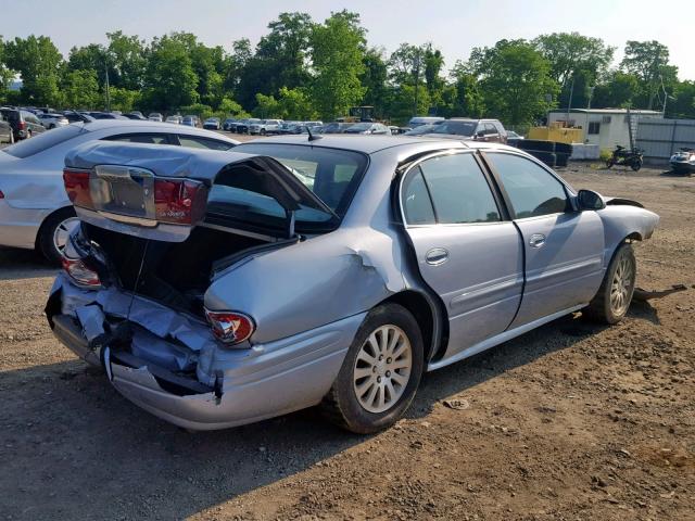 1G4HP52K15U230121 - 2005 BUICK LESABRE CU SILVER photo 4