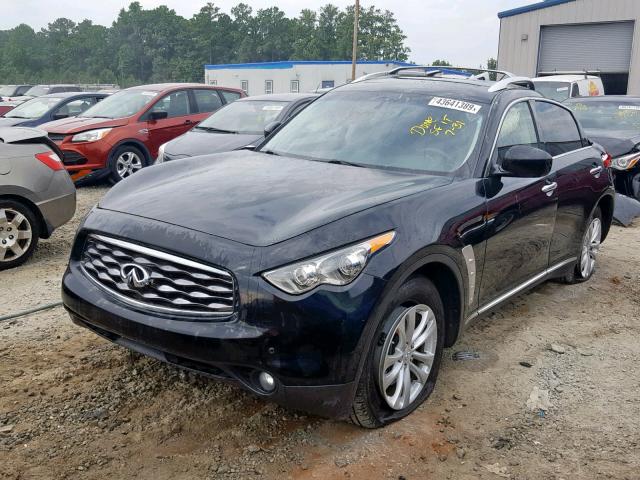 JN8AS1MU1BM110895 - 2011 INFINITI FX35 BLACK photo 2