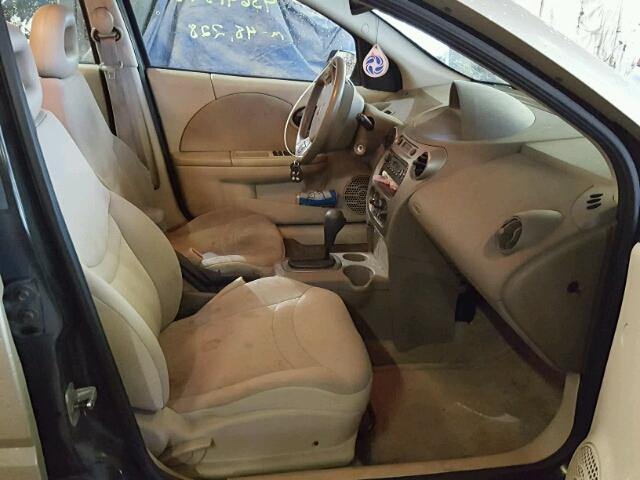 1G8AJ52F24Z160165 - 2004 SATURN ION LEVEL GOLD photo 5