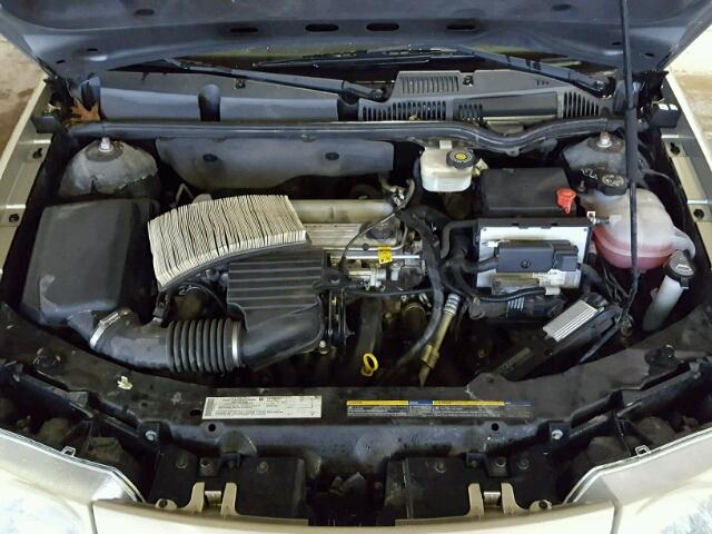 1G8AJ52F24Z160165 - 2004 SATURN ION LEVEL GOLD photo 7