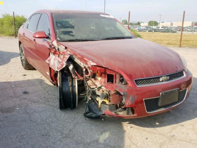 2G1WD58C179248941 - 2007 CHEVROLET IMPALA SUP RED photo 1