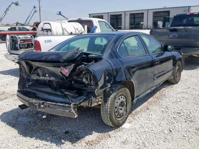 1G2NE52E05M148005 - 2005 PONTIAC GRAND AM S BLACK photo 4