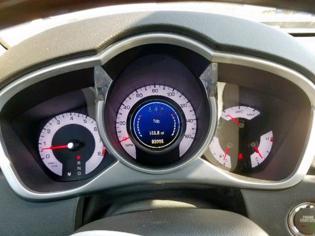 3GYFNBEY5BS671644 - 2011 CADILLAC SRX PERFOR შავი ფოტო 8