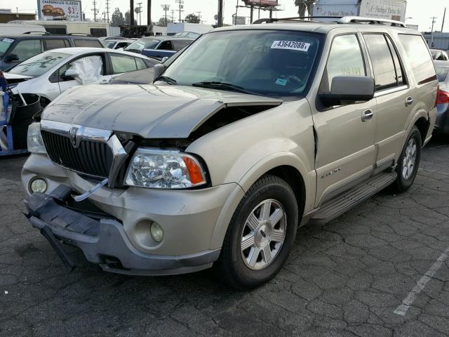 5LMFU27RX4LJ20948 - 2004 LINCOLN NAVIGATOR Beige Foto 2