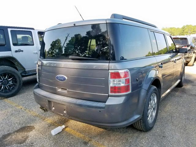 2FMGK5BC0ABA42905 - 2010 FORD FLEX SE GRAY photo 4