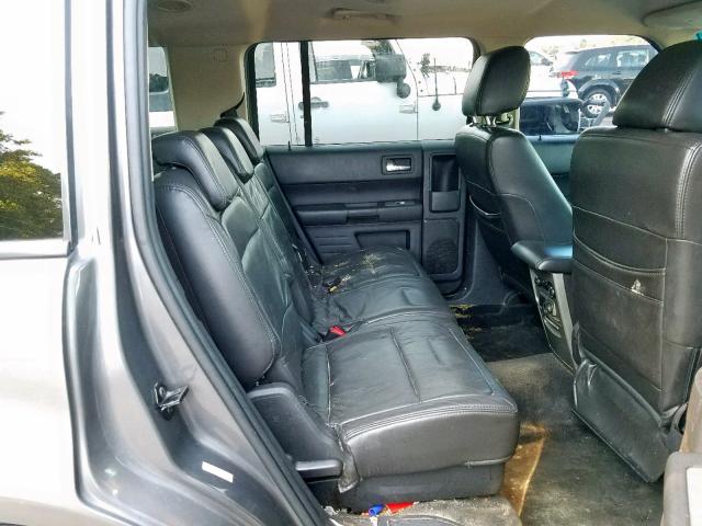 2FMGK5BC0ABA42905 - 2010 FORD FLEX SE GRAY photo 6