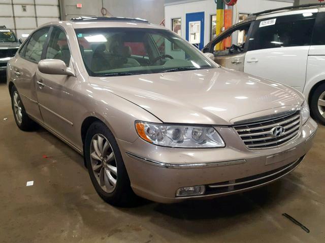 KMHFC46F36A128610 - 2006 HYUNDAI AZERA SE CREAM photo 1