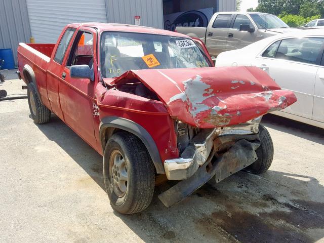 1B7GL23X7RW119636 - 1994 DODGE DAKOTA RED photo 1