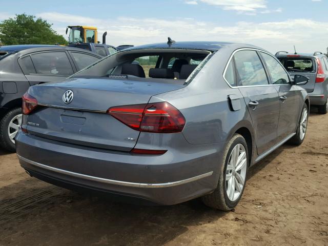 1VWBA7A32JC023445 - 2018 VOLKSWAGEN PASSAT SE GRAY photo 4