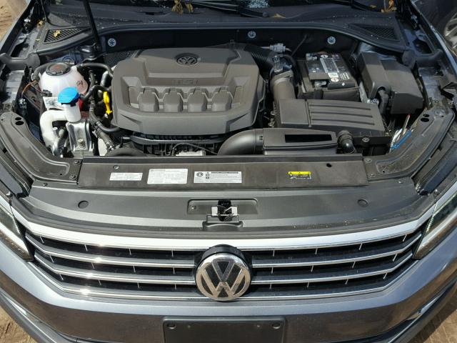 1VWBA7A32JC023445 - 2018 VOLKSWAGEN PASSAT SE GRAY photo 7