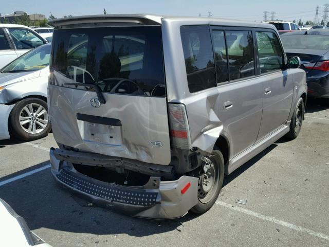 JTLKT324454020273 - 2005 TOYOTA SCION XB Сұр фото 4