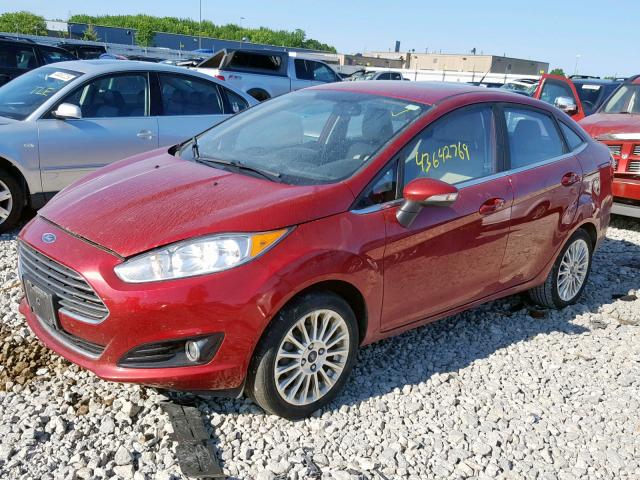 3FADP4CJ9GM158147 - 2016 FORD FIESTA TIT RED photo 2