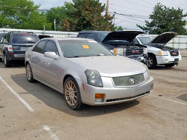 1G6DP577270196243 - 2007 CADILLAC CTS HI FEA SILVER photo 1