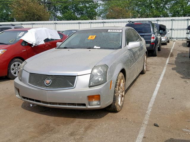 1G6DP577270196243 - 2007 CADILLAC CTS HI FEA SILVER photo 2