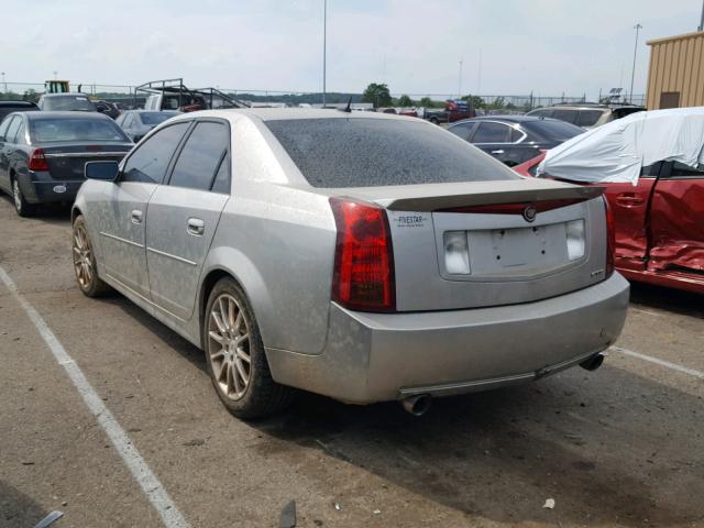 1G6DP577270196243 - 2007 CADILLAC CTS HI FEA SILVER photo 3