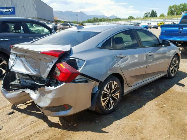 19XFC1F7XGE011374 - 2016 HONDA CIVIC EXL 银色 照片 4