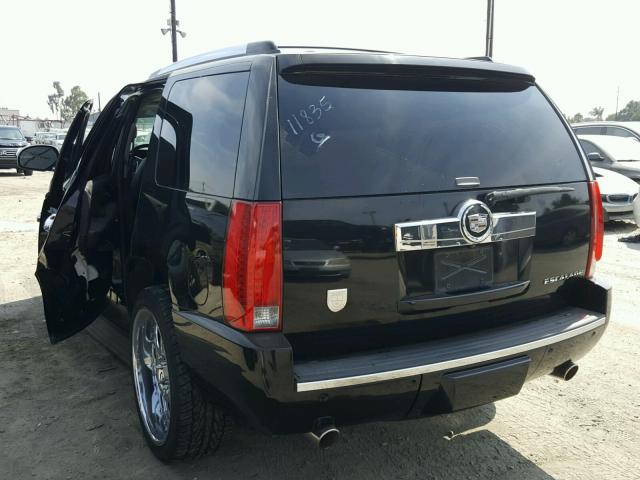 1GYEC63818R153909 - 2008 CADILLAC ESCALADE L BLACK photo 3