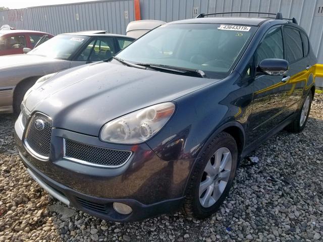 4S4WX85D874406025 - 2007 SUBARU B9 TRIBECA GRAY photo 2