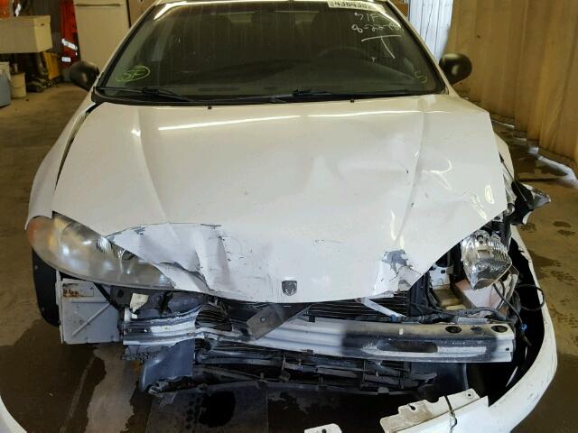 2B3HD46R04H638529 - 2004 DODGE INTREPID S თეთრი ფოტო 9