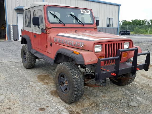 2BCCL81J4HB515749 - 1987 JEEP WRANGLER RED photo 1