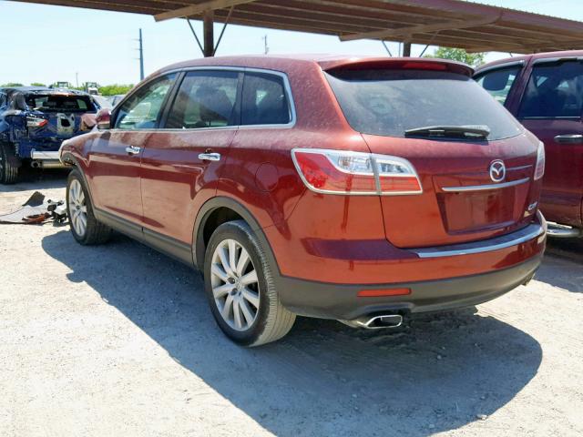 JM3TB2MV3A0238278 - 2010 MAZDA CX-9 RED photo 3