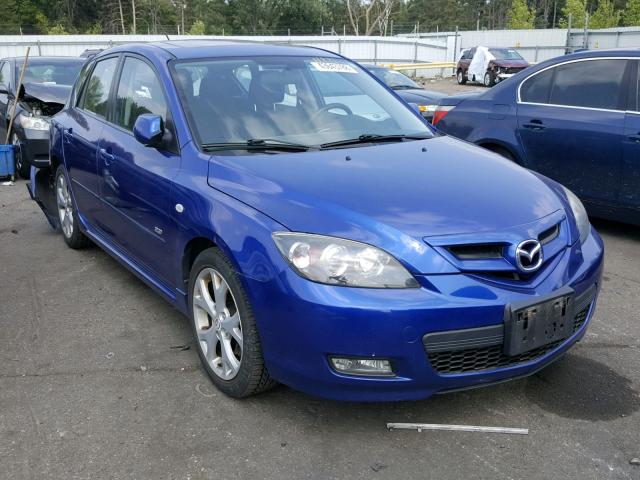 JM1BK343471673967 - 2007 MAZDA 3 HATCHBAC BLUE photo 1