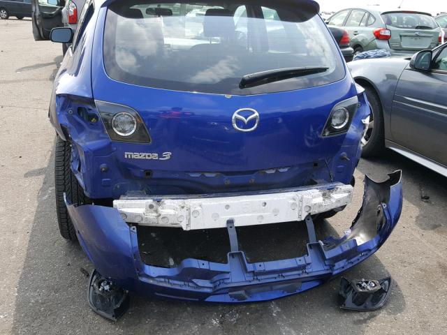 JM1BK343471673967 - 2007 MAZDA 3 HATCHBAC BLUE photo 9